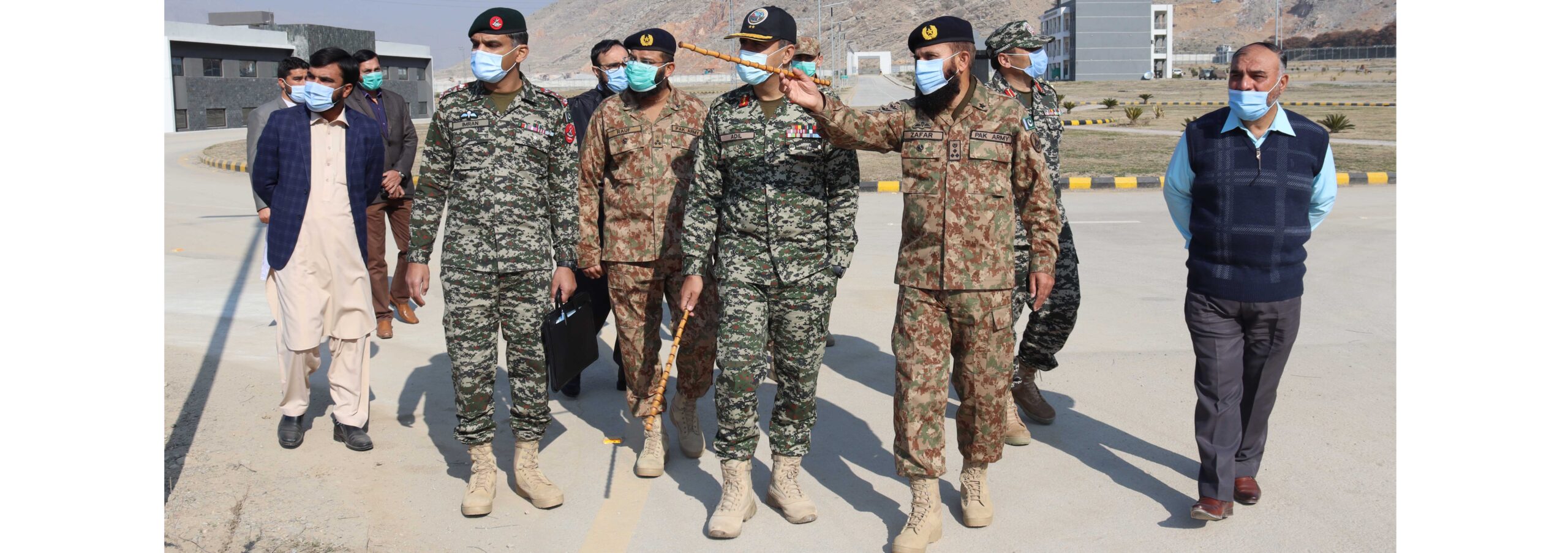 IGFC KP(N) Major General Adil Yamin Visit